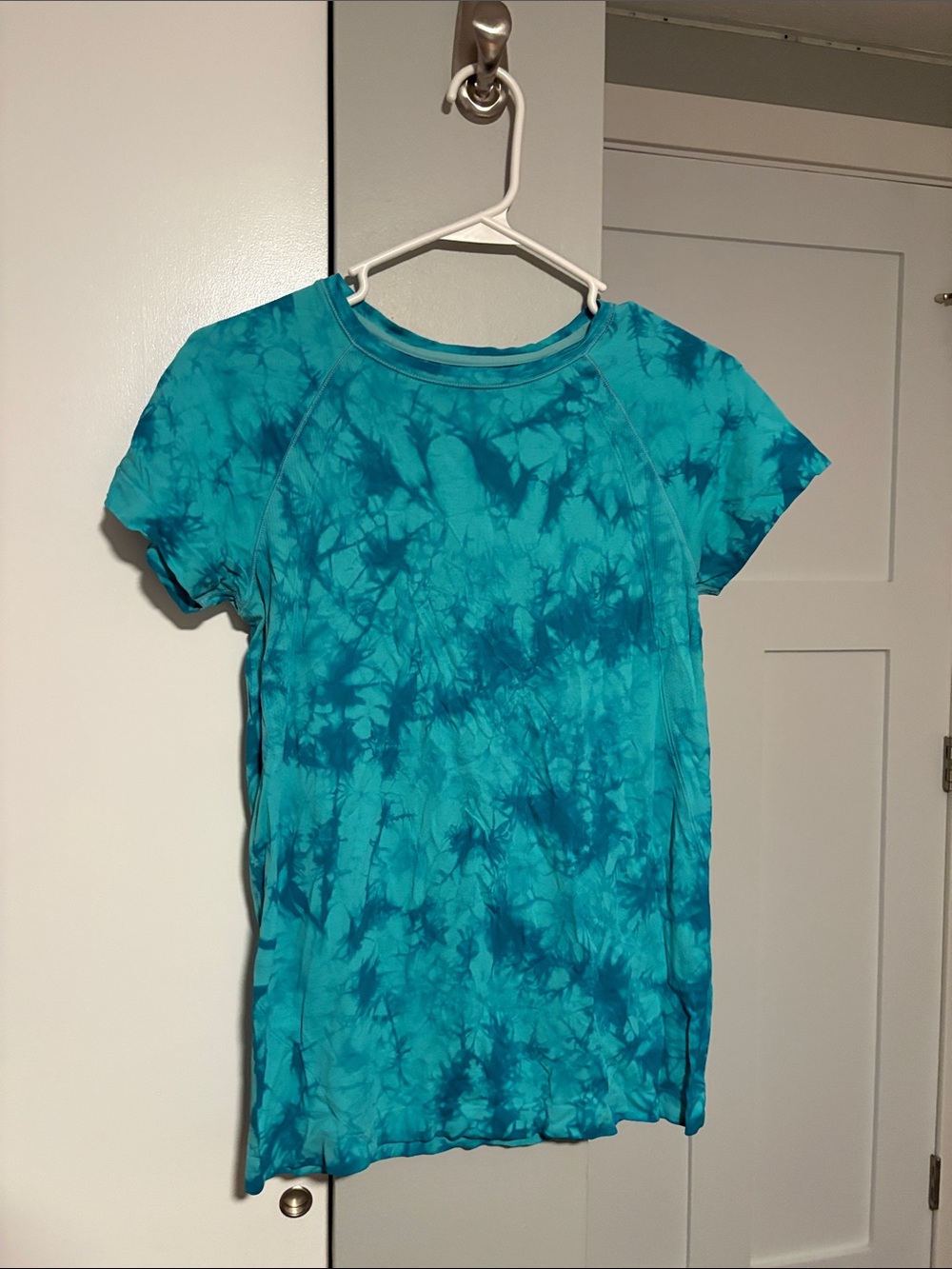 all in motion Turquoise Tie-Dye Short Sleeve Tee